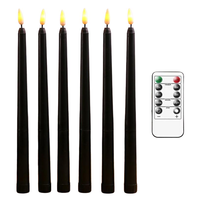 Bougie Halloween LED Chandelier Noir