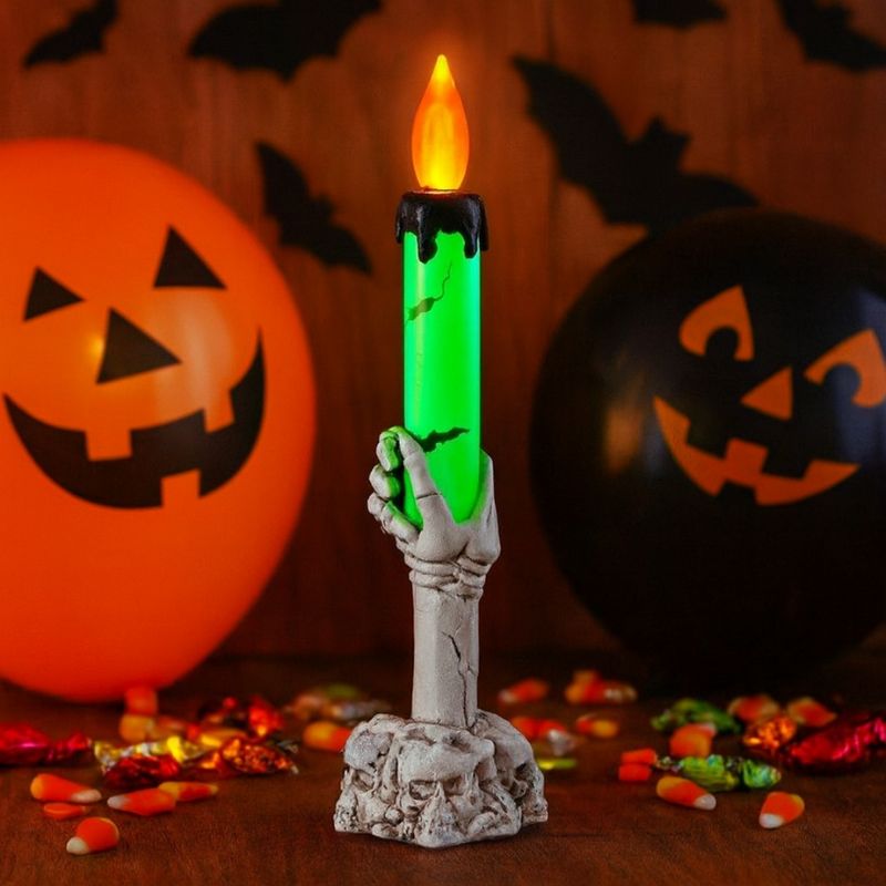 Bougie Halloween Lumière Hantée