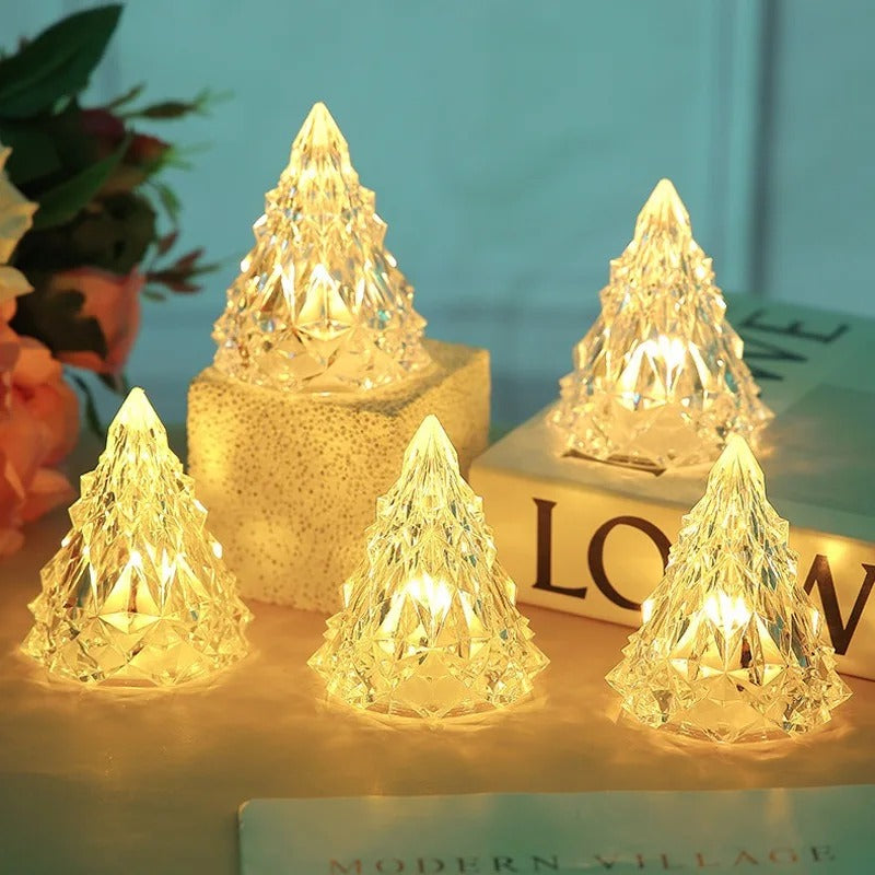 Bougie De Noël LED Sapin