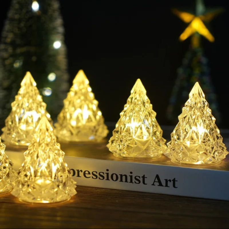 Bougie De Noël LED Sapin