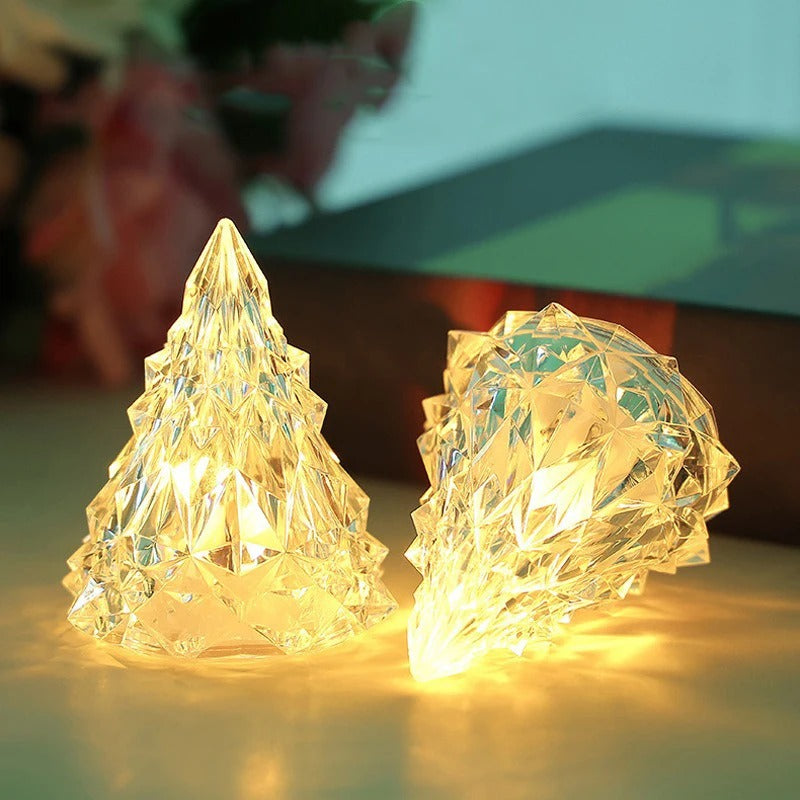 Bougie De Noël LED Sapin